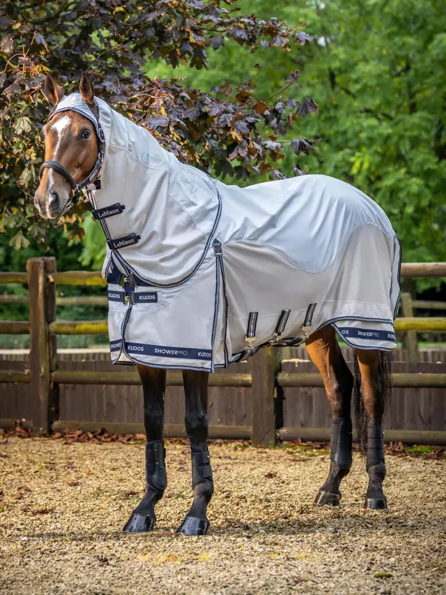 LeMieux Kudos Shower Pro Waterproof Fly Rug Grey, 140 cm LeMieux Kudos Shower Pro Waterproof Fly Rug Grey, 140 cm von LeMieux