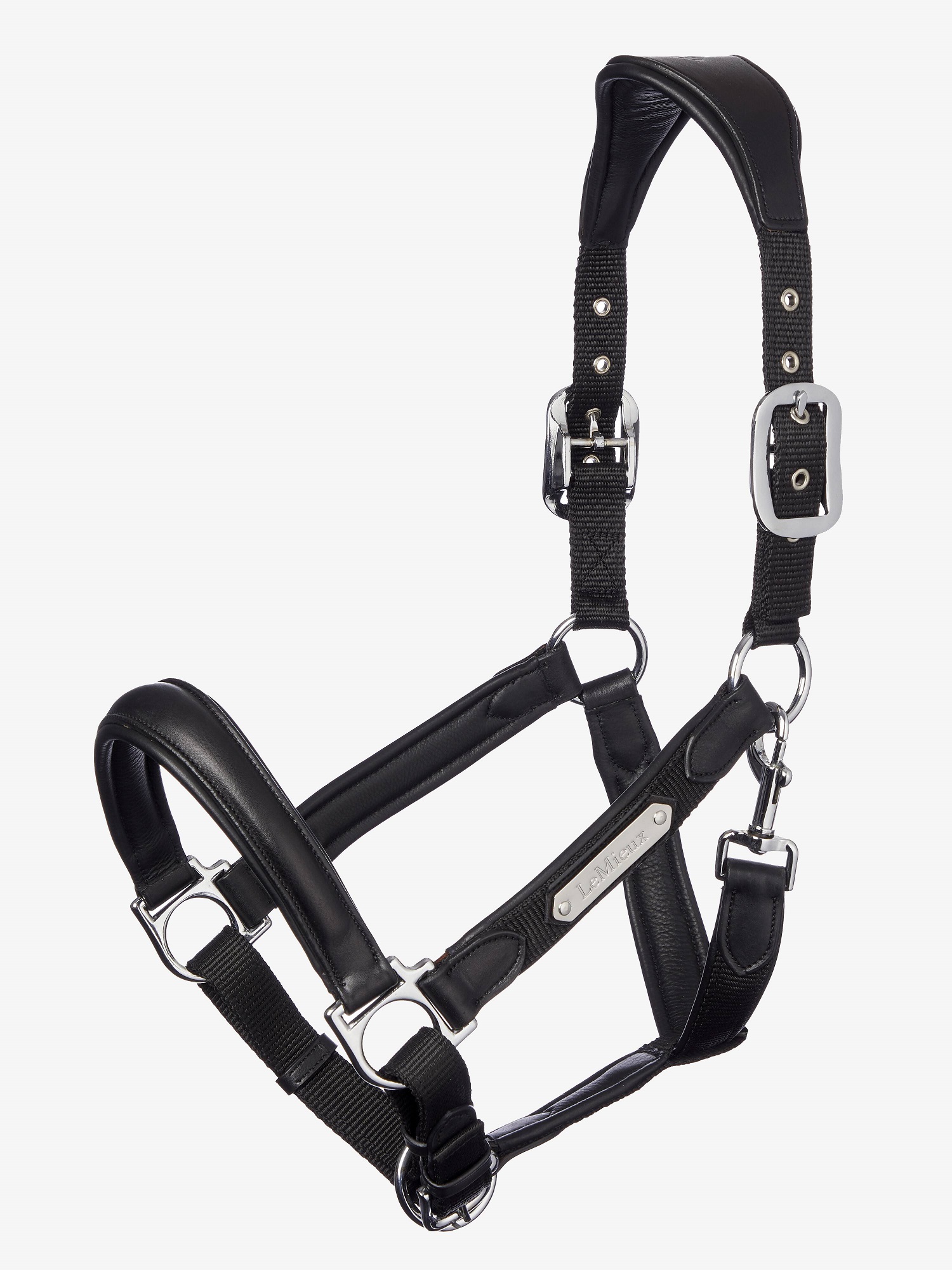 LeMieux Lederhalfter Capella Black/ Black, Cob LeMieux Lederhalfter Capella Black/ Black, Cob von LeMieux