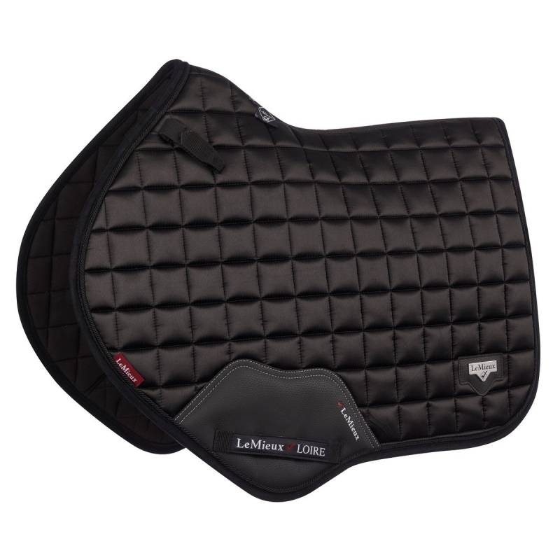 LeMieux Loire Classic Satin Springschabracke Black, Wb von LeMieux