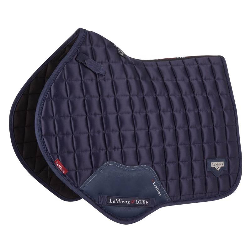 LeMieux Loire Classic Satin Springschabracke Navy, Wb LeMieux Loire Classic Satin Springschabracke Navy, Wb von LeMieux