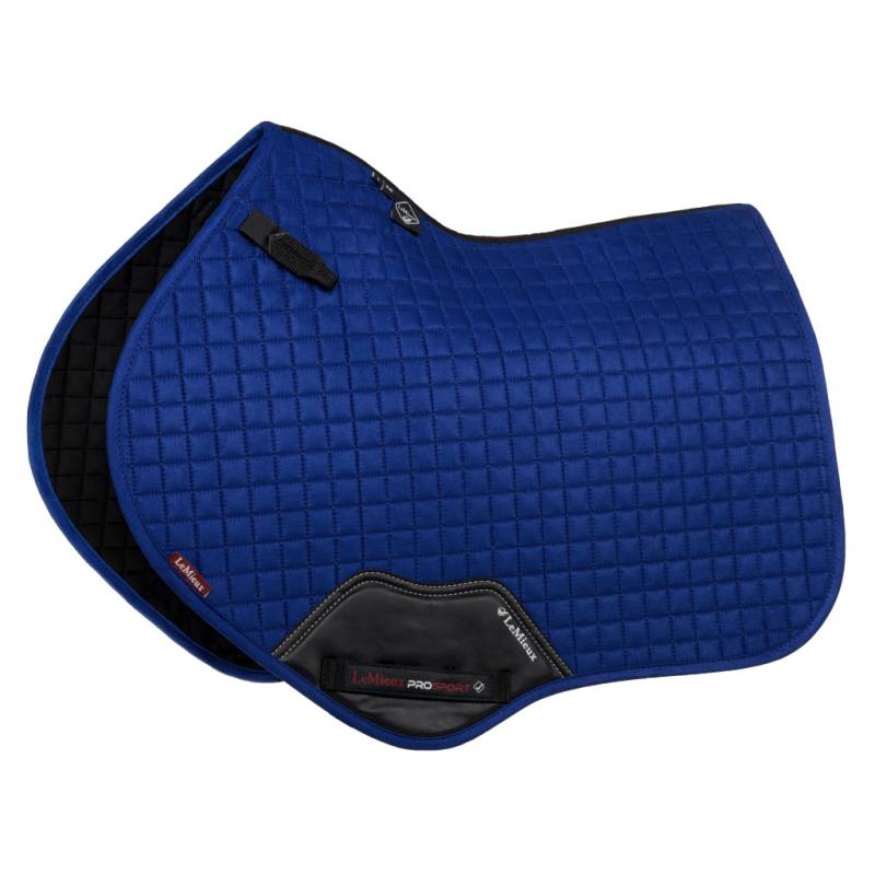 LeMieux Luxury Suede Springschabracke Benetton Blue, Wb von LeMieux