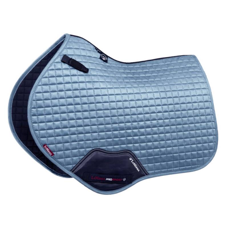 LeMieux Luxury Suede Springschabracke Ice Blue, Wb von LeMieux