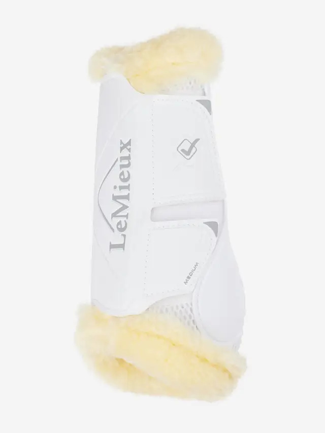 LeMieux Motionflex Dressage Boot with Fleece Edge White, M LeMieux Motionflex Dressage Boot with Fleece Edge White, M von LeMieux