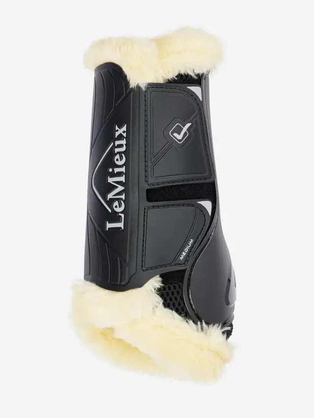LeMieux Motionflex Dressurgamaschen mit Fleecekante Black, M LeMieux Motionflex Dressurgamaschen mit Fleecekante Black, M von LeMieux