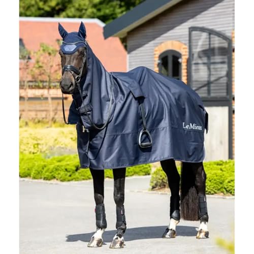 LeMieux Ride On Regendecke, Marineblau, Größe L von LeMieux