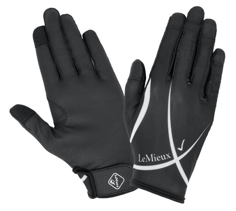 LeMieux Soleil Mesh Reithandschuhe Black, L LeMieux Soleil Mesh Reithandschuhe Black, L von LeMieux