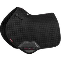 LeMieux Springschabracke Suede CC Square schwarz WB (Warmblut) von LeMieux