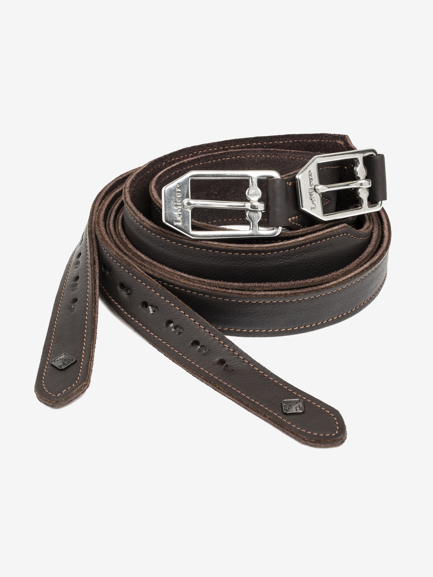 LeMieux Vector Pro Leder Steigbügelriemen Brown, 130cm LeMieux Vector Pro Leder Steigbügelriemen Brown, 130cm von LeMieux