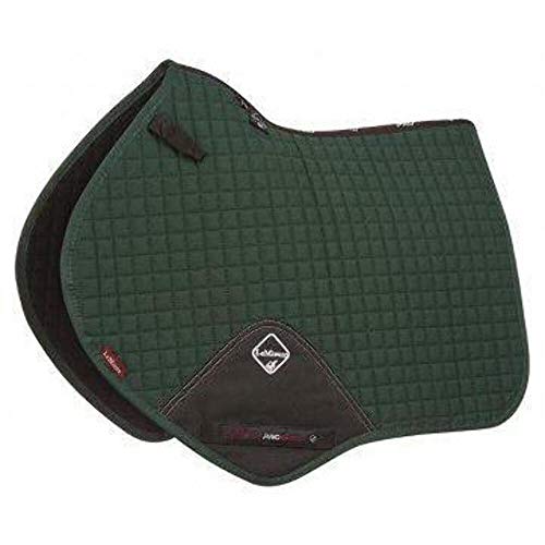 Lemieux ProSport Unisex Sattelpolster, quadratisch, Baumwolle, Grün, Größe L von LeMieux