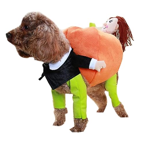 Kürbis Haustier Kostüm Halloween Haustier Kostüm Niedlich Kürbis Design für eine lustige festliche Home Party L von Leadrop