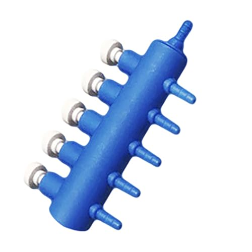 Leadrop Sauerstoff-verstellbares Rohr, verschleißfest, verstellbar, 2–6 Köpfe, Design für Aquarien, Sauerstoff, verstellbares Rohr, kompatibel mit Aquarium 5 von Leadrop