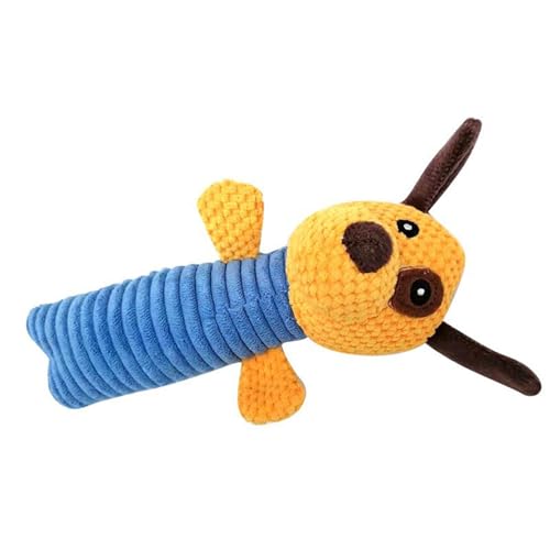 Leadrop Sicheres Hundespielzeug, ungiftig, interaktives Hundespielzeug, Plüschspielzeug mit Seilknoten, Zahnreinigung, Libellen-Design, Stressabbau, bissfester Hund von Leadrop