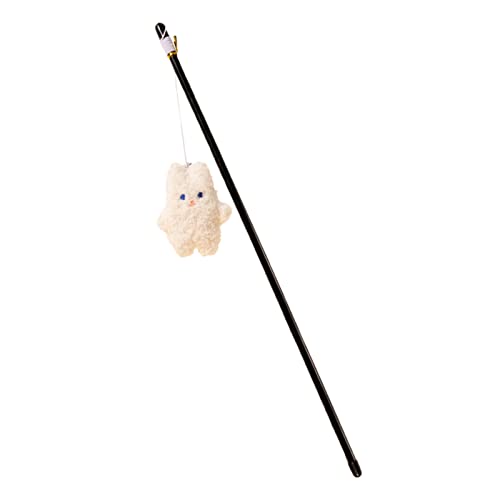 Leadthin Katzenspielzeug, bissfest, kreativ, weich, Plüsch, Bär, Haustier, Katzen, Kätzchen, Teaser, Spielzeug, Haustierbedarf, Katzenspielzeug, Spielzeug von Leadthin