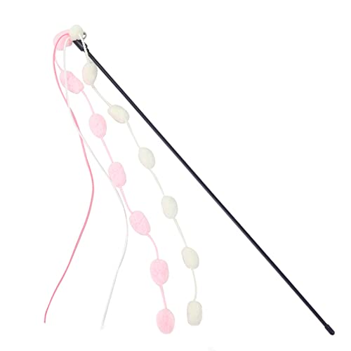 Leadthin Katzenspielzeug, nicht leicht verformt, bissfest, biegbar, bruchfest, flexibler Griff, 50 cm von Leadthin