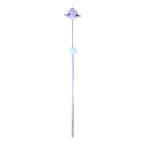 Leadthin Katzenstab, lange Stange, Druckentlastung, elastischer Ball, Kätzchen-Teaser, interaktive Glocke, Federstange für Zuhause, Katzenspielzeug von Leadthin