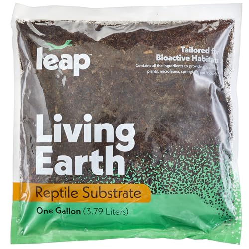 Leap Habitat Living Earth Reptilien-Substrat von Leap