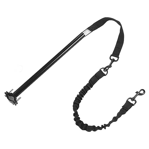 Leapiture Fahrrad-Hundeleine, einziehbare Hundeleine aus Nylon und Metall, abnehmbar, robust, für Radfahren, Training, Joggen Leapiture Fahrrad-Hundeleine, einziehbare Hundeleine aus Nylon und Metall, abnehmbar, robust, für Radfahren, Training, Joggen von Leapiture