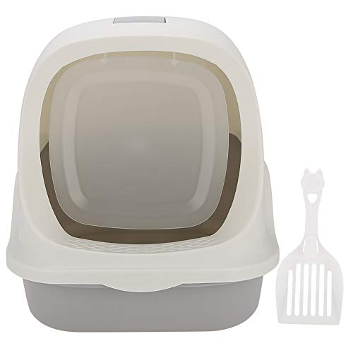 Leapiture Kunststoff-Katzentoilette, abgedeckte Katzentoilette, Sternenhimmel, Grau, vollständig geschlossene Katzentoilette, verhindert äußeres Spritzen, kein Geruch, Leapiture Kunststoff-Katzentoilette, abgedeckte Katzentoilette, Sternenhimmel, Grau, vollständig geschlossene Katzentoilette, verhindert äußeres Spritzen, kein Geruch, von Leapiture