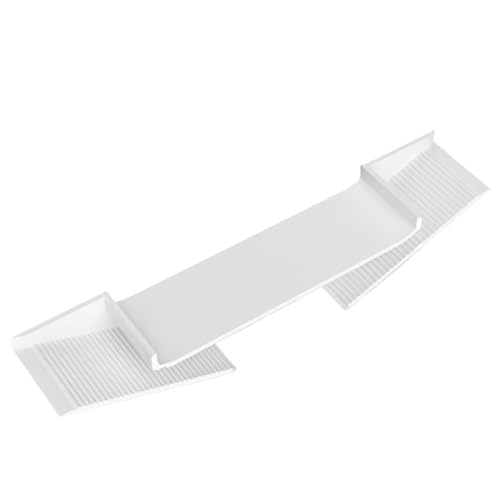 Aquarienhöhlen, Garnelenhäute für Aquarium | Fischgarnelenkot für Aquarien | ABS Große Ecke Dreieck Curve Loch Design Pet Reptile Aquatic Terrarium von LearnLyrics
