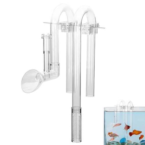 Aquarium-Einlass- und Auslass-Set – Aquarium-Einlauf-Ablaufrohr-Set, Aquarium-Siebgerät, externes Filter-Ersatzzubehör für Aquarien und Pflanzenwassertanks von LearnLyrics