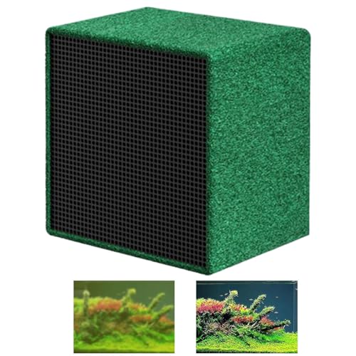 Aquarium-Wasserreiniger-Würfel, 10,2 cm, Öko-Aquariumfilter, Teiche, , Wassertröge, starke Adsorption, einfache Wartung, Wasserreiniger-Würfel für Süß- und Salzwasseraquarien von LearnLyrics