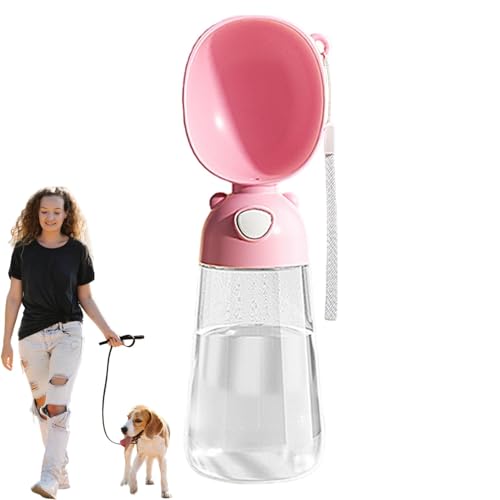 Auslaufsichere Hundewasserflasche | Abnehmbarer Wasserspender mit großer Kapazität für Hund – tragbare Trinkflasche für Camping, lebensmittelechte Wasserflasche für kleine, große, mittelgroße Hunde Auslaufsichere Hundewasserflasche | Abnehmbarer Wasserspender mit großer Kapazität für Hund – tragbare Trinkflasche für Camping, lebensmittelechte Wasserflasche für kleine, große, mittelgroße Hunde von LearnLyrics