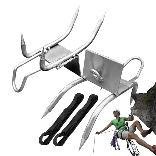 Baumkletterkralle – Katzenklaue, verstärkt, rutschfest, Ausrüstung für Pfostenschuhe | Sturdy Arborist Professionals Trees Gardening Tools Stracts Picking Tree, Cat Claw Foot Schnalle Baumkletterkralle – Katzenklaue, verstärkt, rutschfest, Ausrüstung für Pfostenschuhe | Sturdy Arborist Professionals Trees Gardening Tools Stracts Picking Tree, Cat Claw Foot Schnalle von LearnLyrics