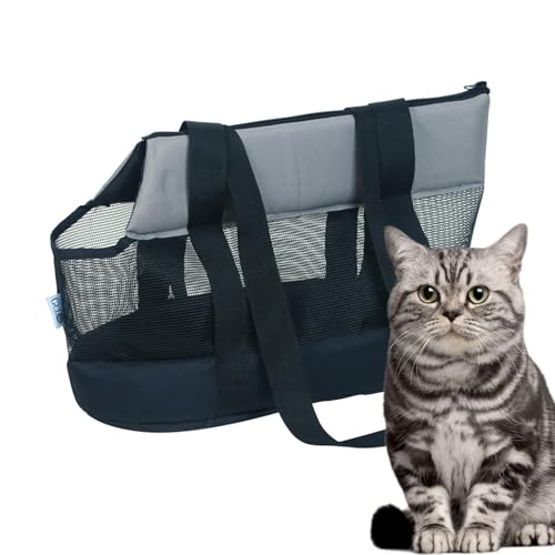 Carrier für Haustiere für Reisen – Tragetasche für Haustiere, Comfort Welpen, tragbare Pield Piet Bag | Mesh-Transporttasche für Hunde mit Aufbewahrungstasche, Transport von LearnLyrics