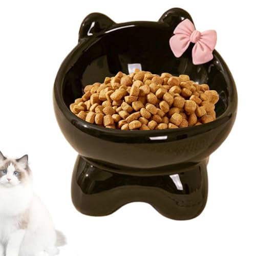 Erhöhter Futternapf für Katzen – geneigter abgewinkelter Futternapf für Haustiere, rutschfest, stabile Keramik-Futterschale, Katzen- und Kleintier-Futterstation, erhöhter Futternapf für den Erhöhter Futternapf für Katzen – geneigter abgewinkelter Futternapf für Haustiere, rutschfest, stabile Keramik-Futterschale, Katzen- und Kleintier-Futterstation, erhöhter Futternapf für den von LearnLyrics