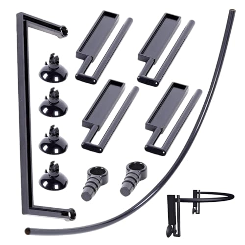 -Futterring – Wasser-Futterring, Aquarium schwimmend | Wasserschutz Pflanzenbarriere schwimmend praktisch aquatisch, schwimmender Pflanzenzaun Aquarium Zubehör für gerahmte rahmenlose Aquarien von LearnLyrics