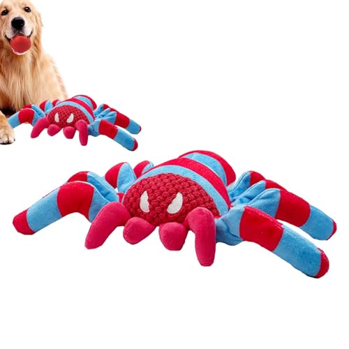 Gefülltes Hundespielzeug, Spinnen-Hundespielzeug - Haustier-Hunde-Plüschtier-Spinne, Laut, Bissfest, Zahnreinigend, Interaktiv, Langeweile Linderndes Spiel, Geeignet Für Welpen, Mittelgroße Hunde Und Gefülltes Hundespielzeug, Spinnen-Hundespielzeug - Haustier-Hunde-Plüschtier-Spinne, Laut, Bissfest, Zahnreinigend, Interaktiv, Langeweile Linderndes Spiel, Geeignet Für Welpen, Mittelgroße Hunde Und von LearnLyrics