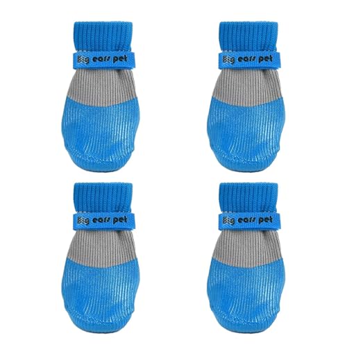 Hundefußabdeckungen – Hundefußabdeckungen, Outdoor-Hundeschuhe, bequeme Hundeschuhe, weiche Hundeschuhe, verstellbare warme Hundeschuhe, wasserdichte Welpenpfoten-Abdeckung, Hundestiefel für drinnen von LearnLyrics