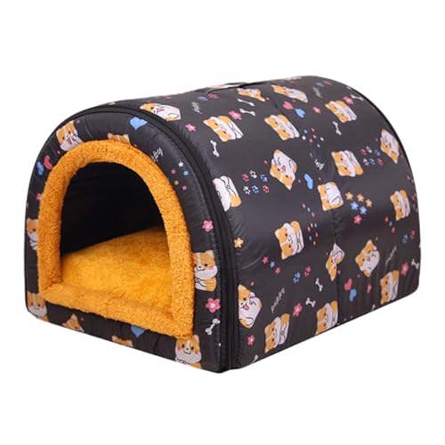 Indoor-Hundehütte Weich | Warmes Haustier-Schlafnest, Spritzwassergeschützt - Wasserdichte Hundehütte Und Katzenhütte, Haustierhütte Im Freien, Kältebeständiges Und Warmes Katzenhaus Im Winter, Kleine Indoor-Hundehütte Weich | Warmes Haustier-Schlafnest, Spritzwassergeschützt - Wasserdichte Hundehütte Und Katzenhütte, Haustierhütte Im Freien, Kältebeständiges Und Warmes Katzenhaus Im Winter, Kleine von LearnLyrics
