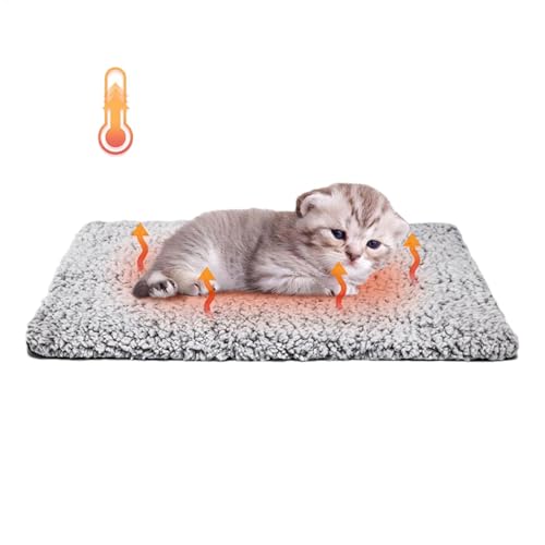 Katzenbett, selbstheizend, Heizkissen für Haustiere, Heizkissen mit konstanter Temperatur, für Katzenbetten, wasserdicht und waschbar, für Katzen und kleine Hunde, reflektierend Katzenbett, selbstheizend, Heizkissen für Haustiere, Heizkissen mit konstanter Temperatur, für Katzenbetten, wasserdicht und waschbar, für Katzen und kleine Hunde, reflektierend von LearnLyrics
