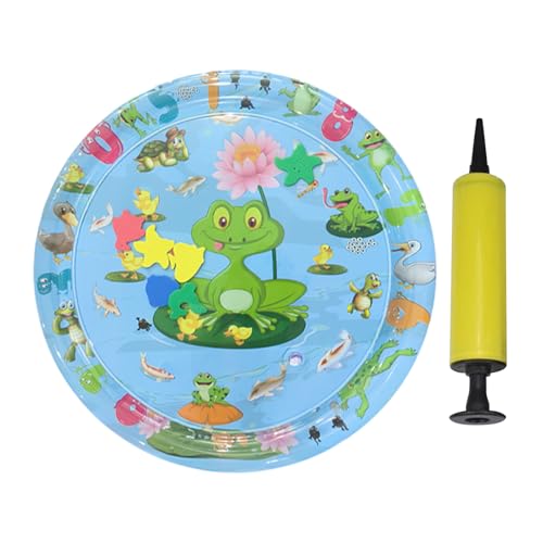 Katzenwassermatte - Haustierspielzeugpad, Sensorisches Bett Mit Tierdesign | Interaktive Splash -Pad -Spiele Matten Und Kätzchen, Aufblasbares Pad Wasserspiel Für Hunde Anreicherungskühlspielzeug Für von LearnLyrics