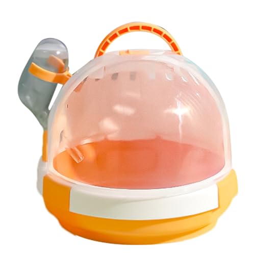 Kleintier Tragekäfig - Transportbox Für Haustiere, Reiseträger Für Haustierhamster | Anti Kau Design Kleintierkäfige Hamsterträger Sichere Hamsterkäfige, Leichter Reisekoffer Für Kleine Haustiere von LearnLyrics
