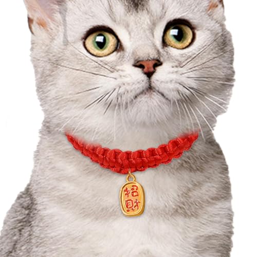 LearnLyrics Gewebtes Halsband für Welpen, gewebtes Halsband für Haustiere | Halsband für Welpen des chinesischen Neujahrs – Halsband für Welpen, rot, Halsband für Haustiere LearnLyrics Gewebtes Halsband für Welpen, gewebtes Halsband für Haustiere | Halsband für Welpen des chinesischen Neujahrs – Halsband für Welpen, rot, Halsband für Haustiere von LearnLyrics