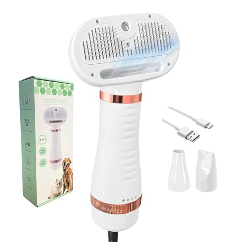 LearnLyrics Haartrockner für Hunde, Katzen und Haustiere, kompakter Haartrockner für Hunde, geräuscharm, für Welpen und Katzen, tragbar, für Reisen von LearnLyrics