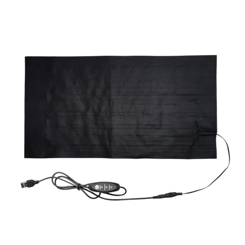 LearnLyrics Heizkissen für Haustiere, USB-Heizgewebe, Temperaturregelung in drei Schritten, Heizkissen für den Winter, Heizkissen für Daunenjacken von LearnLyrics