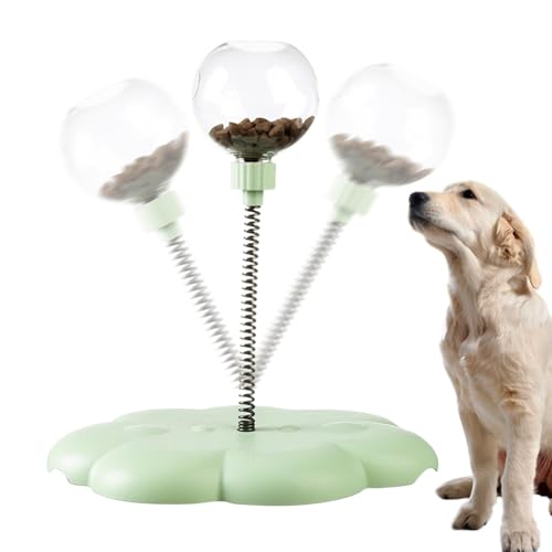 LearnLyrics Katzen-Drehteller-Spielzeug – abnehmbarer, auslaufender Ball mit Federstab – lustiger Leckerli-Ball, interaktiver Futterspenderball für kleine, mittelgroße und große Rassen LearnLyrics Katzen-Drehteller-Spielzeug – abnehmbarer, auslaufender Ball mit Federstab – lustiger Leckerli-Ball, interaktiver Futterspenderball für kleine, mittelgroße und große Rassen von LearnLyrics