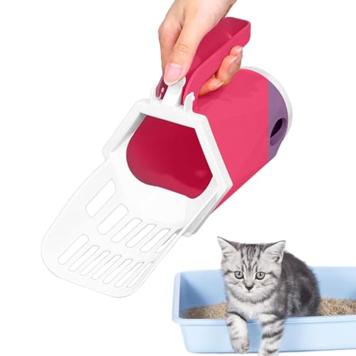 LearnLyrics Katzenklo Halter - Integrierte Streuschaufel, Tiefe Schaufel | Katzenstreu Siebschaufel, Integrierte Abnehmbare Katzenschaufel für Familie, Freunde, Kollegen, Liebhaber, die Katzen lieben LearnLyrics Katzenklo Halter - Integrierte Streuschaufel, Tiefe Schaufel | Katzenstreu Siebschaufel, Integrierte Abnehmbare Katzenschaufel für Familie, Freunde, Kollegen, Liebhaber, die Katzen lieben von LearnLyrics