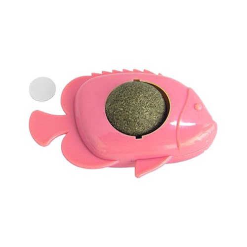 LearnLyrics Katzenminze-Bälle, 360° drehbare Zahnreinigung, Katzenminze-Wandball, niedlicher Fisch-geformt, natürlich, gesund, Katzenwand-Leckerlis für Katzen zum Spielen, Wand, Fenster, LearnLyrics Katzenminze-Bälle, 360° drehbare Zahnreinigung, Katzenminze-Wandball, niedlicher Fisch-geformt, natürlich, gesund, Katzenwand-Leckerlis für Katzen zum Spielen, Wand, Fenster, von LearnLyrics