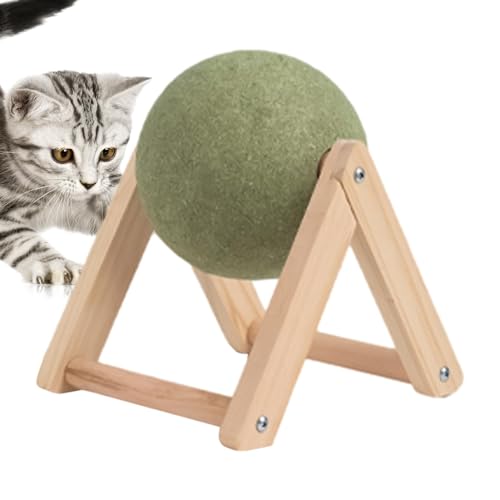LearnLyrics Katzenminze-Ballspielzeug – Katzenball, essbares Kätzchen-Silbervine-Spielzeug | Infused Cat Ball, drehbarer Boden Katzenminze Roller, Kätzchen spielt Kauen, Zahnreinigung Katzenminze LearnLyrics Katzenminze-Ballspielzeug – Katzenball, essbares Kätzchen-Silbervine-Spielzeug | Infused Cat Ball, drehbarer Boden Katzenminze Roller, Kätzchen spielt Kauen, Zahnreinigung Katzenminze von LearnLyrics