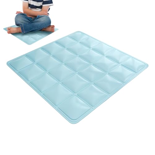 LearnLyrics Kühlmatte für Haustiere wie Hunde, Als Kühles Hundebett Und Schlafdecke, Multifunktionale Kratzfeste Haustiermatte Für Heißes Wetter Für Wohnzimmer, Autofahrt, Reisen, Rasen, Balkon, Park von LearnLyrics