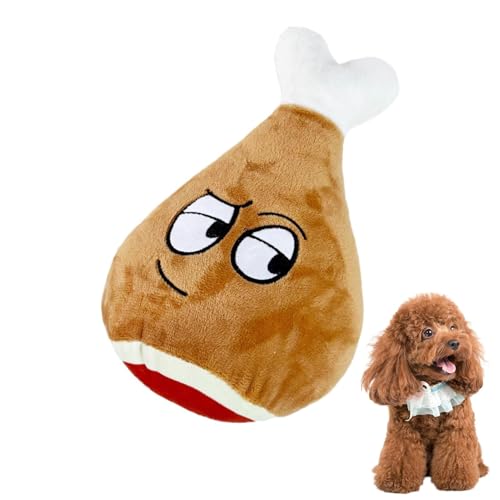 LearnLyrics Kuscheltier für Hunde, Stofftiere für Hunde, Kauspielzeug für Haustiere in Lebensmittelform, Interaktives Plüsch-Quietschspielzeug, schöne Welpen-Stoffpuppe mit Sound zur Stressreduzierung LearnLyrics Kuscheltier für Hunde, Stofftiere für Hunde, Kauspielzeug für Haustiere in Lebensmittelform, Interaktives Plüsch-Quietschspielzeug, schöne Welpen-Stoffpuppe mit Sound zur Stressreduzierung von LearnLyrics