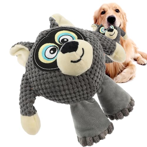 LearnLyrics Plüschspielzeug für Hunde, quietschendes Plüschspielzeug für Hunde – weiches Plüsch-Spielzeug zum Kauen mit Sound für Hunde | atmungsaktives Beißspielzeug, Zubehör für Haustiere LearnLyrics Plüschspielzeug für Hunde, quietschendes Plüschspielzeug für Hunde – weiches Plüsch-Spielzeug zum Kauen mit Sound für Hunde | atmungsaktives Beißspielzeug, Zubehör für Haustiere von LearnLyrics