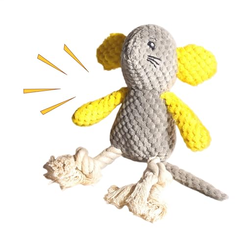 LearnLyrics Quietschende Spielsachen für Hunde, weiche Hundespielzeug | Mäuseform interaktive Spielzeuge | Unzerstörbare Welpenvorräte mit Crinkle Sound, hart für Indoor -Spiel, Outdoor -Abruf LearnLyrics Quietschende Spielsachen für Hunde, weiche Hundespielzeug | Mäuseform interaktive Spielzeuge | Unzerstörbare Welpenvorräte mit Crinkle Sound, hart für Indoor -Spiel, Outdoor -Abruf von LearnLyrics