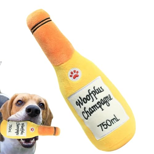 LearnLyrics Quietschendes Plüschspielzeug für Hunde, Kauspielzeug für Hunde | Beißfeste und simulierte Plüschtiere in Bierform, Plüschspielzeug für Hunde, Spielzeug aus Plüsch LearnLyrics Quietschendes Plüschspielzeug für Hunde, Kauspielzeug für Hunde | Beißfeste und simulierte Plüschtiere in Bierform, Plüschspielzeug für Hunde, Spielzeug aus Plüsch von LearnLyrics