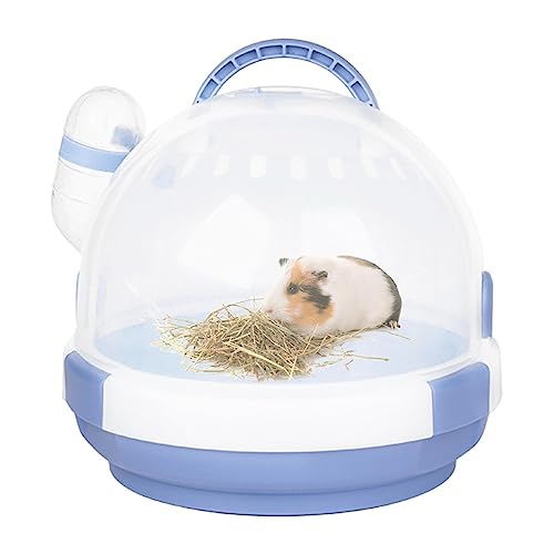 LearnLyrics Reisekäfig für Hamster | Mice Cage Hedgehog Carrier mit Wasserflasche, tragbarer Haustier-Transportkäfig, atmungsaktive Transporttasche für Igel von Zwerghamstermäusen LearnLyrics Reisekäfig für Hamster | Mice Cage Hedgehog Carrier mit Wasserflasche, tragbarer Haustier-Transportkäfig, atmungsaktive Transporttasche für Igel von Zwerghamstermäusen von LearnLyrics