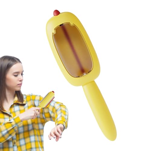 LearnLyrics Tragbare Fusselrolle - Leichte wiederverwendbare Tierhaare Fusselrolle | Multifunktionale Tierhaare klebrige Rolle, extra klebriger Fusselreiniger für Kleidung, Möbel, Teppich von LearnLyrics